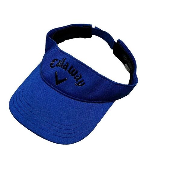 Callaway Blue Adjustable, Golfer, Hat Royal Blue Golf Sun Protection Shade - Picture 1 of 4